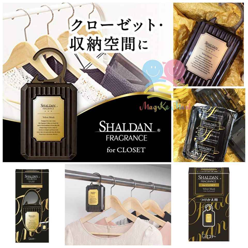 日本雞仔牌 SHALDAN 香水衣櫃吊掛芳香劑