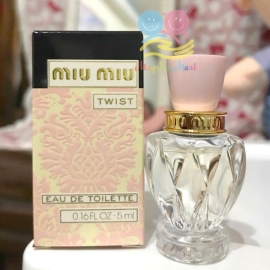 MIU MIU TWIST 游轉幻境淡香水(粉色) 5ml