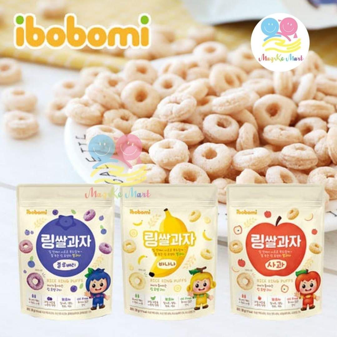 韓國 IBOBOMI 嬰兒米圈圈 30g