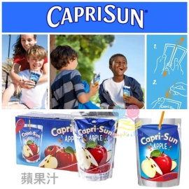 韓國 CapriSun 天然果汁飲料蘋果味(鍚紙袋) 200ml (1盒10包)